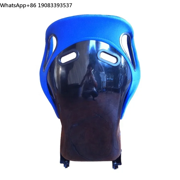 EDDYSTAR Customized Color Non-adjustable Large Size Blue Comfortable Fiberglass Bucket Seat