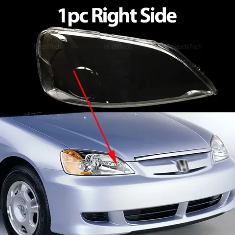 Honda Civic ES1 ES8 ES5 ES7 До Рестайлинга 2001-2003 Гг., Крышка Объектива Фары, Левый И Правый Корпус