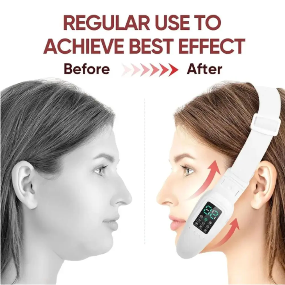 Feste elektrische V Face Lifting Maschine Vibration Massagegerät EMS Massage Gesichtsmassagegerät Schönheitsgerät Gesichtskontur
