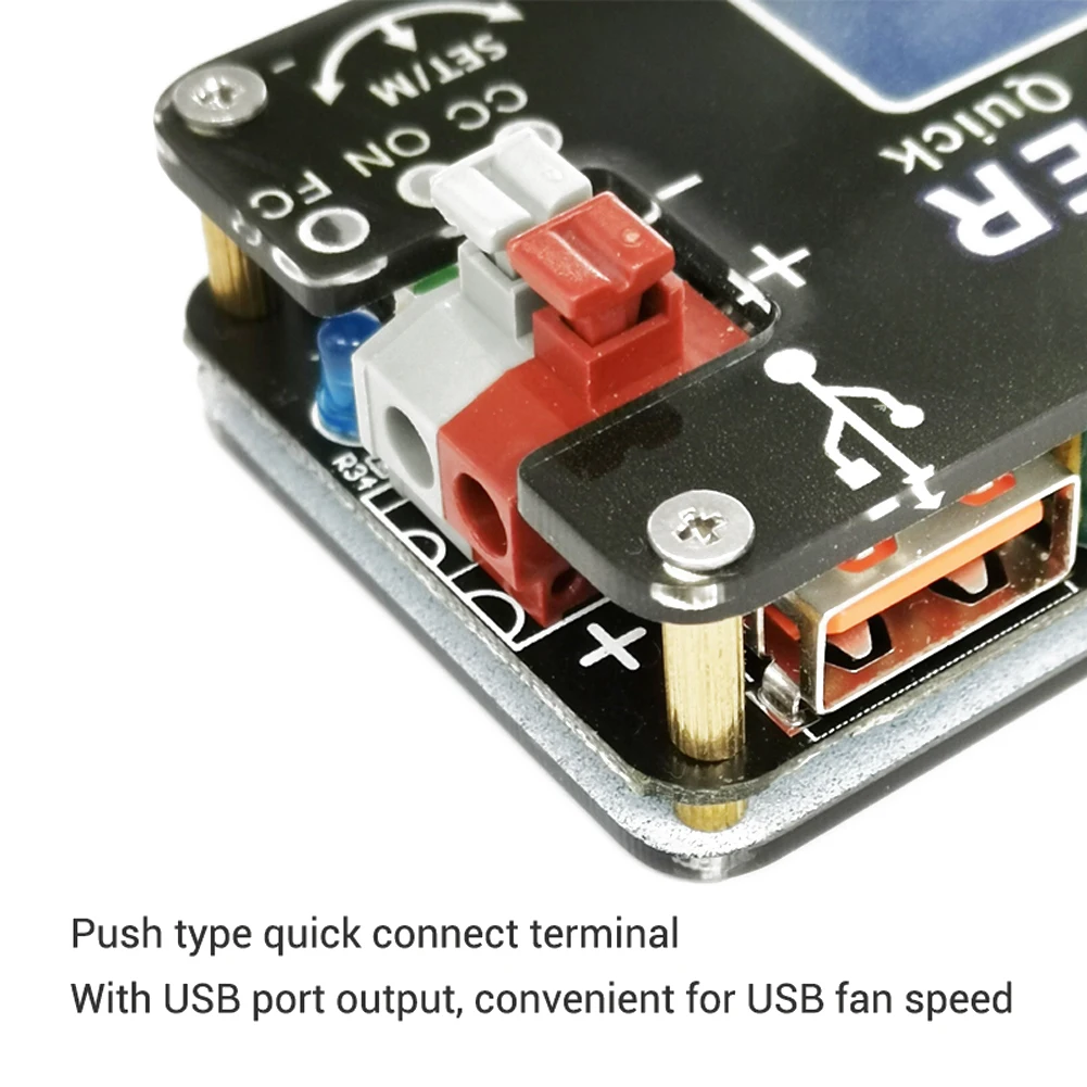 DP3D CNC USB TYPE-C DC-DC Converter 2A 15W Constant Voltage Constant Current Power Module Adjustable Regulated Power Supply