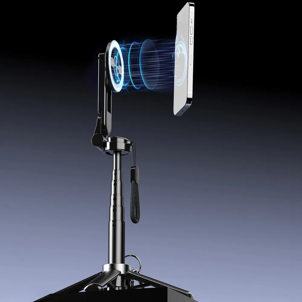 bastao-selfie-bluetooth-magnetico-360-°-bastao-de-selfie-telescopico-portatil-giratorio-tripe-extensivel-ajustavel