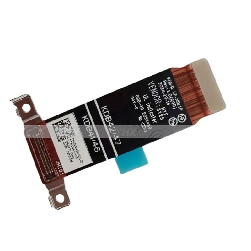 AS+New Camera MID Cable For Dell Pro 14 Plus 2‑in‑1 PB14250 KDB41 LF‑N911P Laptop Built‑in Camera Flex Cable P/N:0VNN0M Replacem