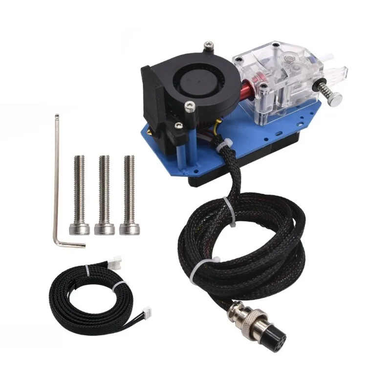 12V 24V Universal Direct Drive Extruder Kit Transparent Bowden Hot End Nozzle Precision Upgrade Parts for 3D Printer