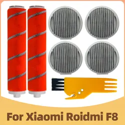 Compatible con la aspiradora inalámbrica Xiaomi Roidmi F8 - Piezas de repuesto y accesorios - Filtro HEPA - Cepillo principal de rodillo