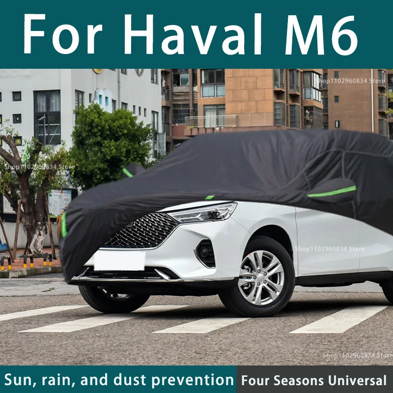 

FOR Haval M6 Car Cover Outdoor Protection Full Car Covers cooling Cover Sunshade Waterproof Dustproof car Accessories