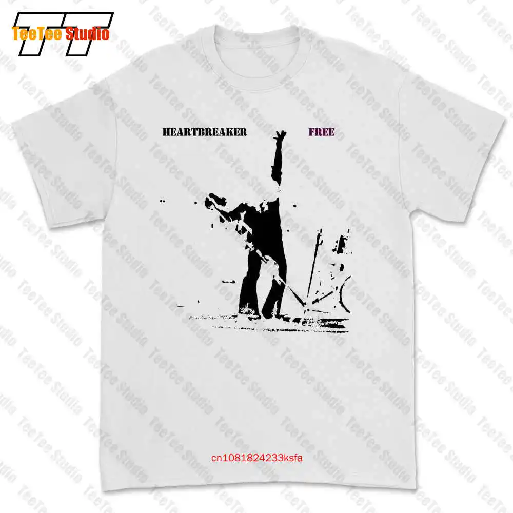 Free Heartbreaker Paul Rodgers Paul Kossoff Simon Kirke Andy Fraser T-shirt Tee HMBI