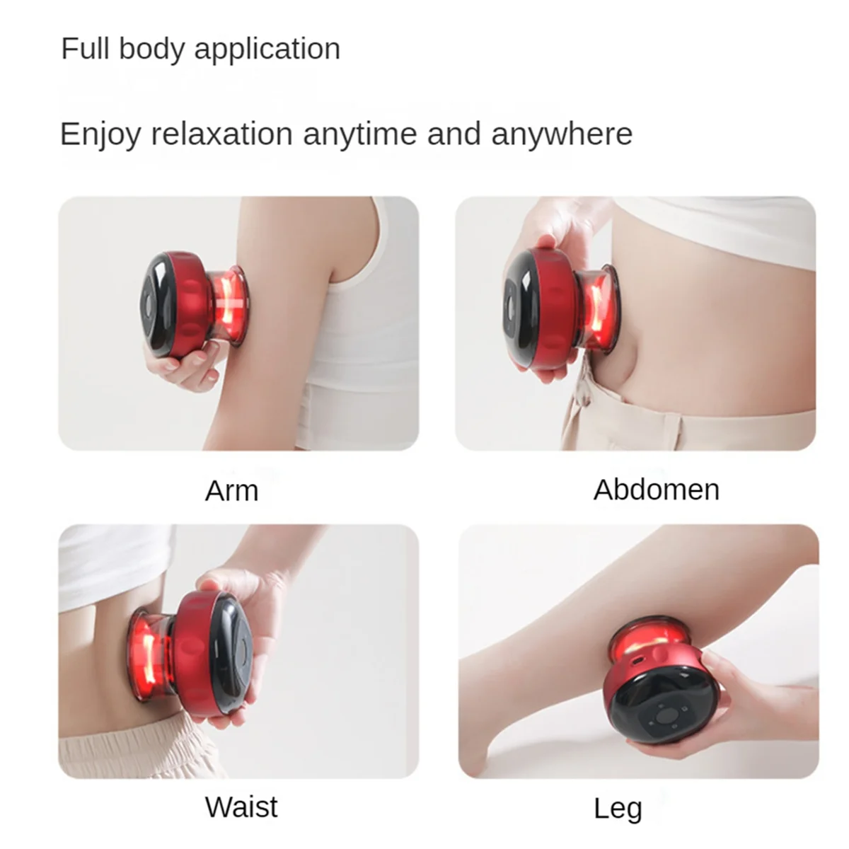 Интеллектуальный инструмент для массажа дыхания, Электрический массажер для соскабливания кожи, беспроводная горелка для похудения, умный массаж