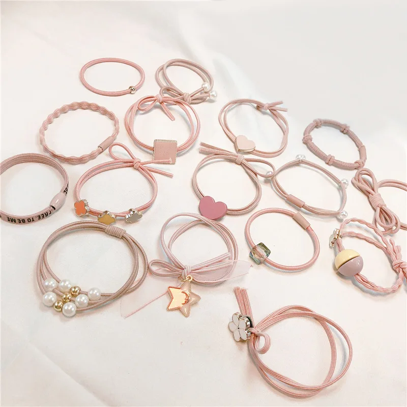 Minimalist Hair Accessories Rubber Band Headrope Wholesale Hair Ropes In Large Quantities Love Ring Hair Kids Hair Accessories