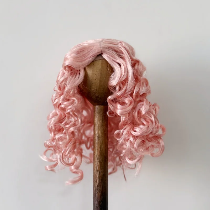 JD073 Wszystkie rozmiary Długie kręcone peruki BJD Hurtownia Syntetyczna peruka dla lalek moherowych Hurtownia włosów Najlepsza sprzedaż akcesoriów