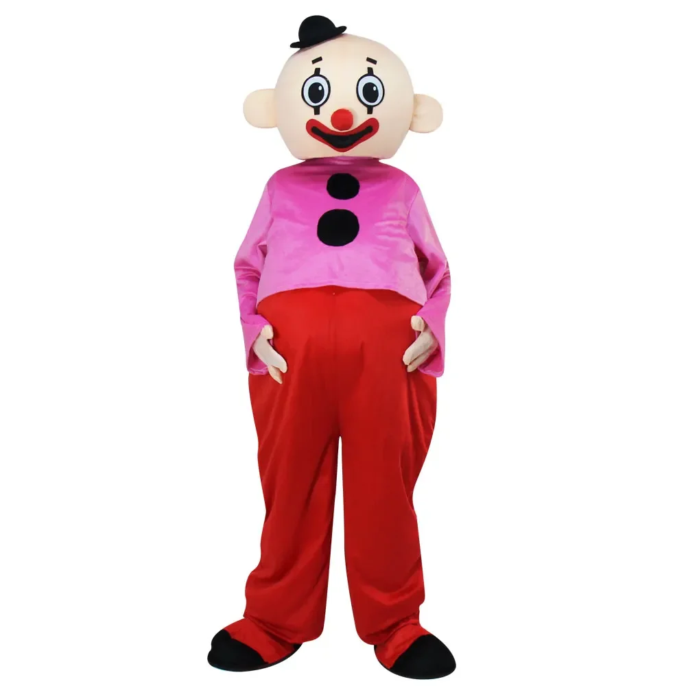 Bumba Brothers Mascot Costume Pipo Clown Cartoon Mascot Costume Fancy Dress Outfit for Christmas Halloween Performance