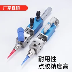 21A Top Needle Dispensing Valve Flow Connector Adjustable Micrometer Silicone Precision Dispensing Gun