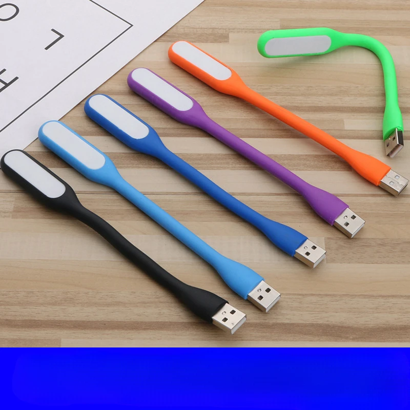 Colorful creative mini USB LED portable night light energy-saving desk lamp computer USB interface mini light