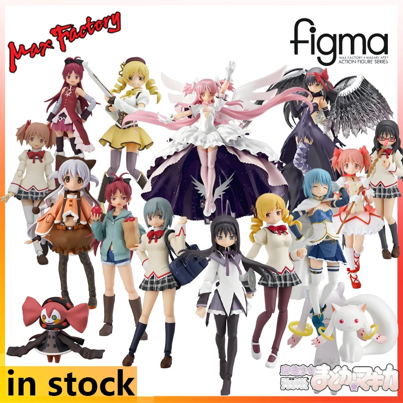 

Max Factory Figma готовый продукт подвижная пропорциональная кукла Puella Magi Madoka Magica аниме игрушки модель фестивальный подарок для мальчиков