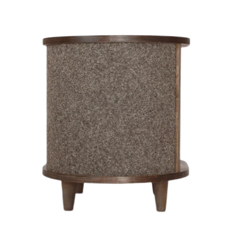 Modern Nightstand Wooden Cat Cabinet Table Hidden Cat Box Pet Home Bed Cave Furniture