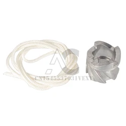 1pc Recoil Pull Starter Aluminum Claw Pawl Gear for 47cc 49cc 2 Stroke Minimoto Engine Pocket Bike ATV Quad Mini Motorcycle
