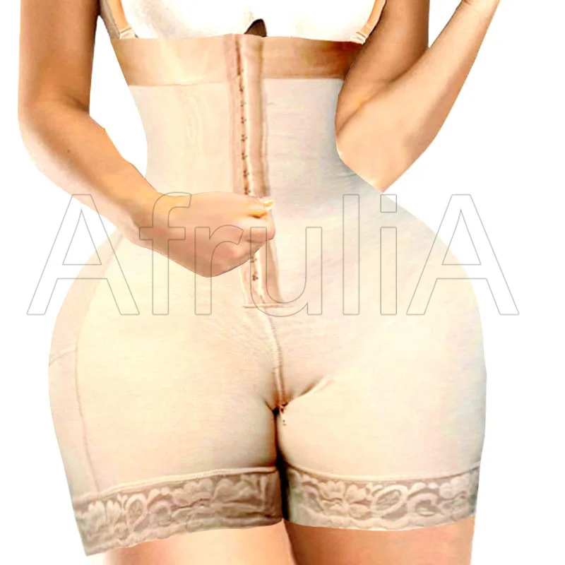 AfruliA Fajas Colombianas Girdles Bodysuits Shapewear Waist Trainer Body Shapers Slimming Sheath Abdomen Control Panties Corset