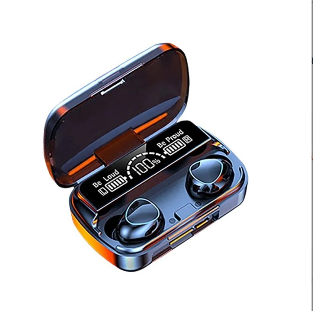 

Hot selling：Wholesale Cross-border Explosion M10 Noise Cancelling TWS Headset M Series Large Power BT5.0 Wireless Mini In-ear H