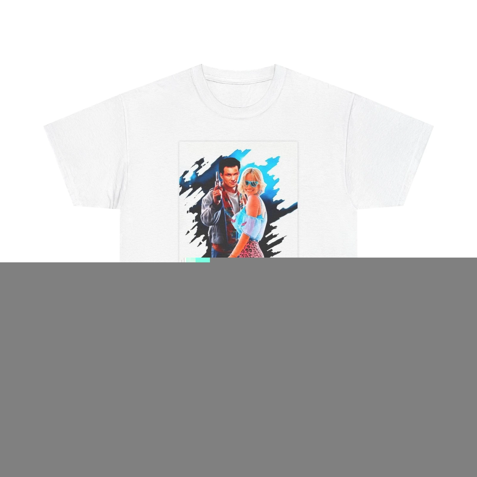 

True Romance Shirt Retro Movie Poster 90s Film Unisex Heavy Cotton Tee