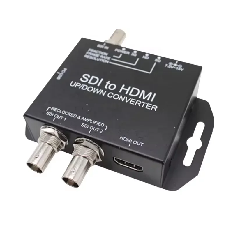 

Full HD video equipment 3G-SDI to H DMI video converter with dual Power Amplified SDI Loop Out