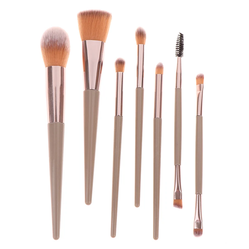Gesicht Augen Make-up Pinsel Wimpern Lidschatten Augenbrauen Eyeliner Foundation Puder Rouge Highlight Lippen Pinsel