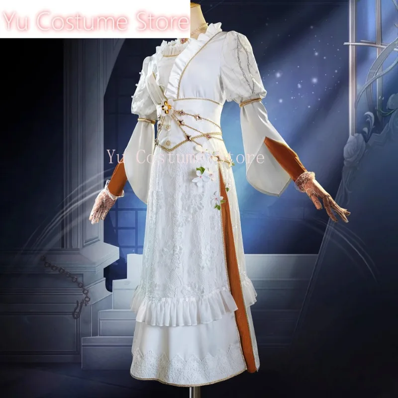 YuCostumeIdentity V Ada Mesmer Psychologist Juliet QiZhen Fashion Game Suit Elegant Dress Cosplay Costume Halloween Party Outfit