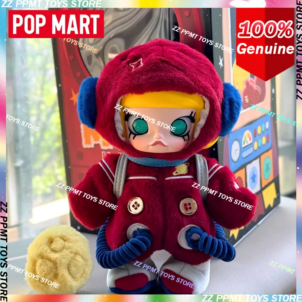 

POP MART Molly Hello Moon Series, оригинальная слепая коробка, 1/8, экшн-фигурка, кукла, режущие игрушки, подвижная фигурка из ПВХ, подарочные игрушки-сюрпризы