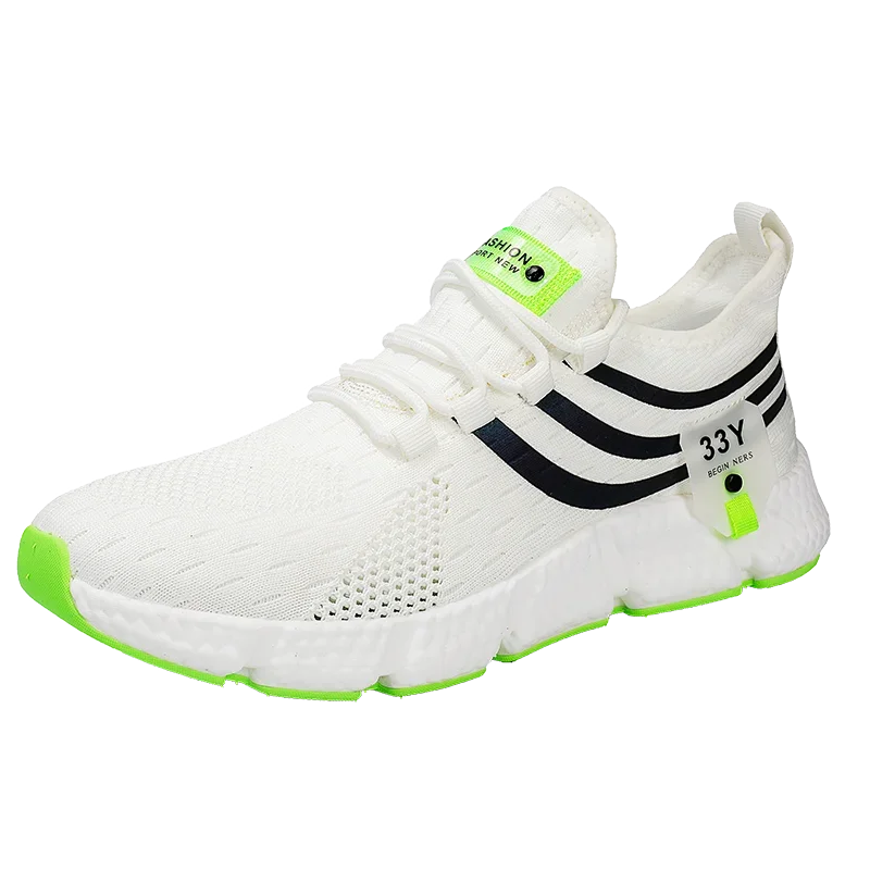 

Men's casual sports shoes, fashionable, lightweight and breathable loafers, walking and running men's shoes, large size