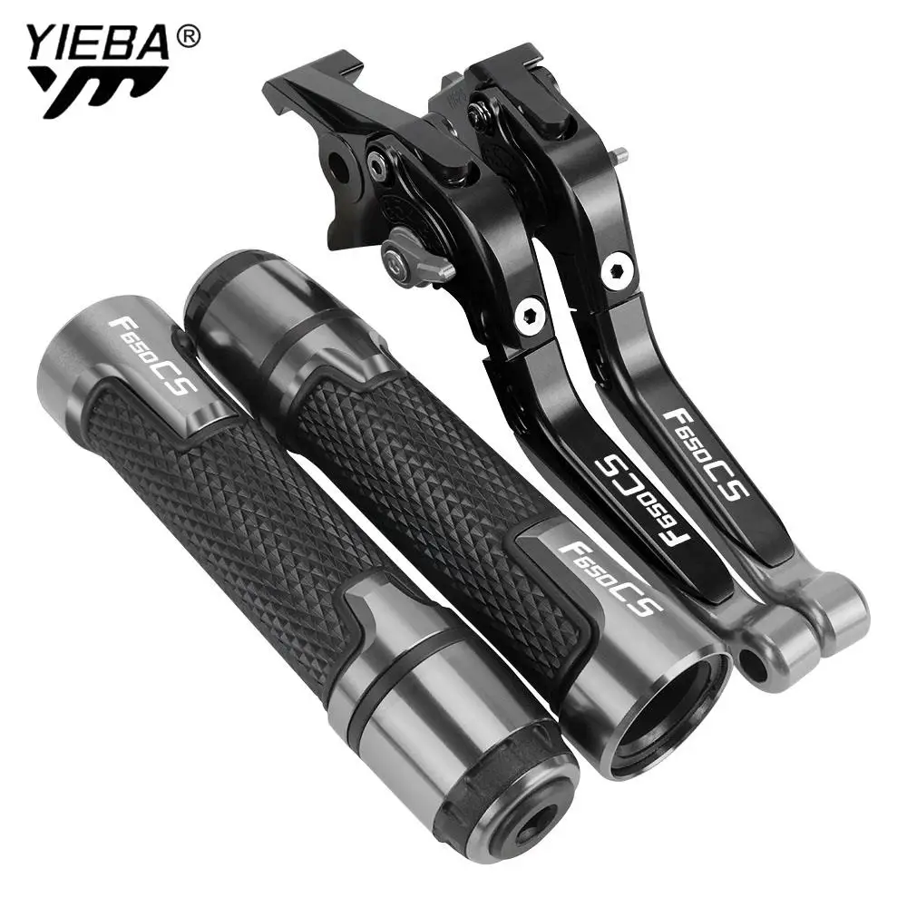 

FOR BMW F650CS F650 F 650 CS DAKAR / SCARVER / ABS Motorcycle Accessories Adjustable Brake Clutch Levers Handbar Grips Motocross