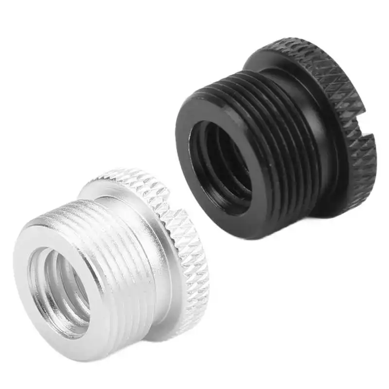 3/8in Female To 5/8in Male Mic Screw 3/8 Inch Female To 5/8 Inch Male Screws Thread Adapter for Microphone Stand