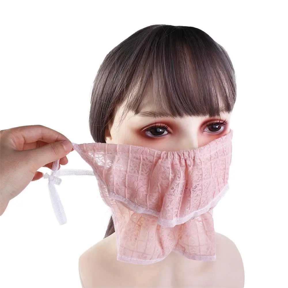 Outdoor Face Scarves Silk Scarf For Women Neck Protection Summer Sunscreen Mask Sunscreen Veil Face Scarf Anti-uv Face Cover