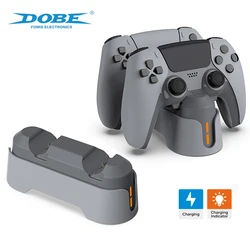 For PS5 Dual Controller Charging Station Digital Edition Wireless Gamepad Dock with LED Indicator For PS5 Fast Charger Dock