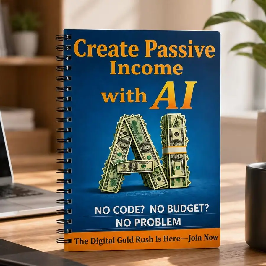 KI-Geführter Leitfaden für passives Einkommen für Erwachsene: Automatisierte Reichtumsentwicklung für Anfänger – Online-Geldverdienen und Side-Hustle-Buch