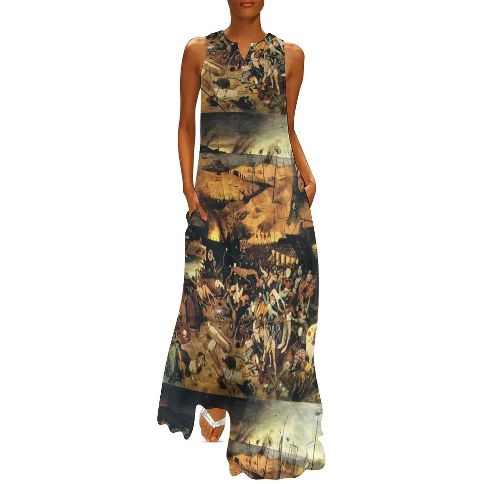 The Triumph of Death by Pieter Bruegel Long Dress dresses for women dress summer 2025 women summer dresses for women 2025