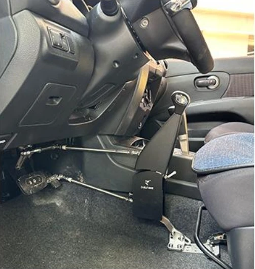 Car Handicap Driving Hand Control for Disabled Portable Hand Control for Handicap Car Driving Aid Auto Brake Systems