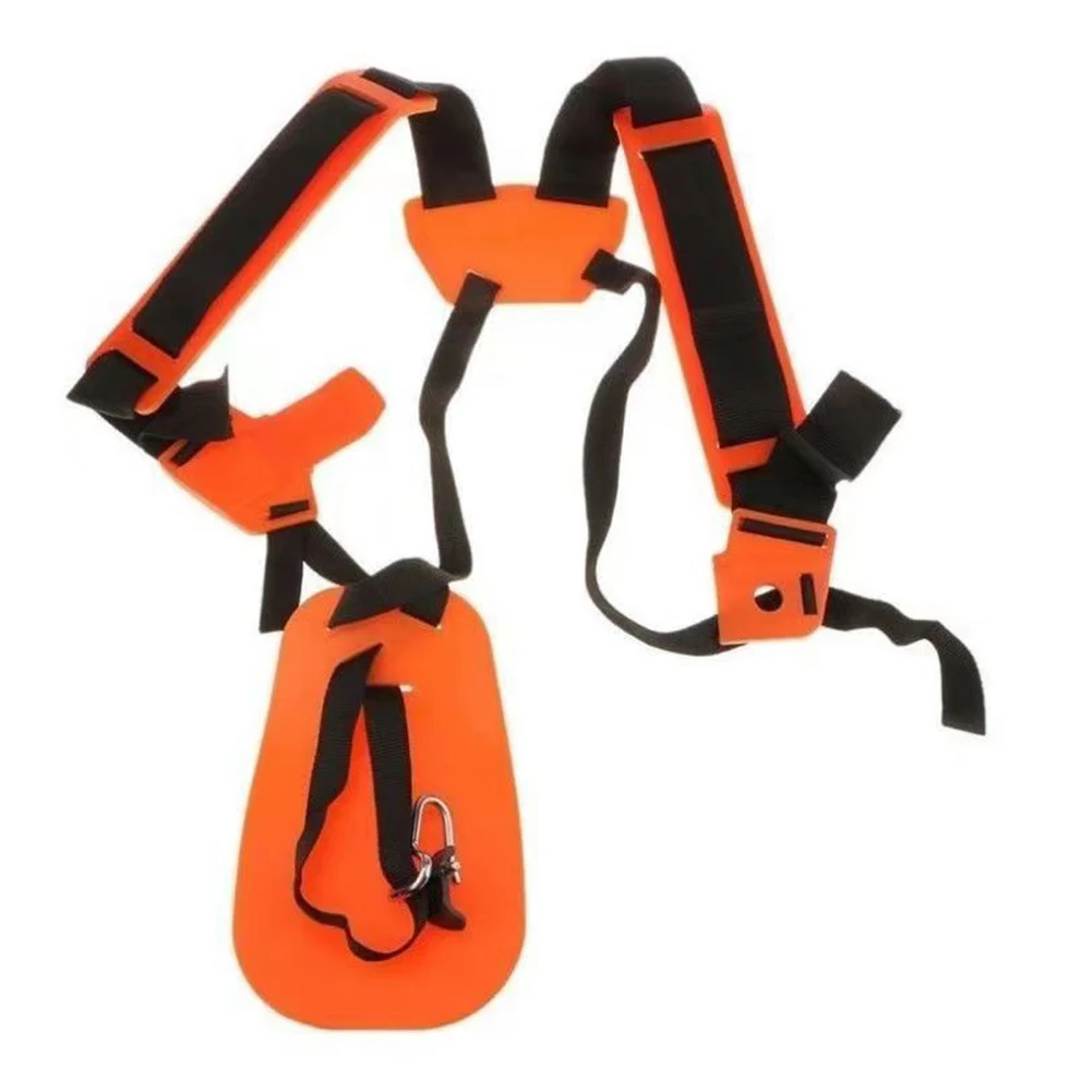 Garden Pruner Strimmer Padded Belt Labor Saving W Shape Buckle Padded Belt Increase Safety for Brush Cutter Trimmer