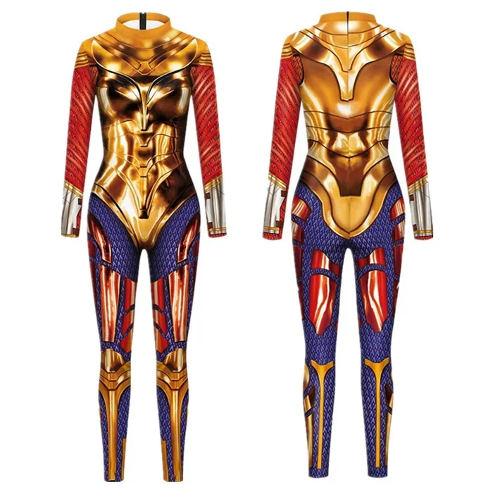 Anime Cyborg Cosplay Victor Stone Jumpsuits 3D Digital Printing Adult Men's and Women's Tights Halloween Carnival Costumes