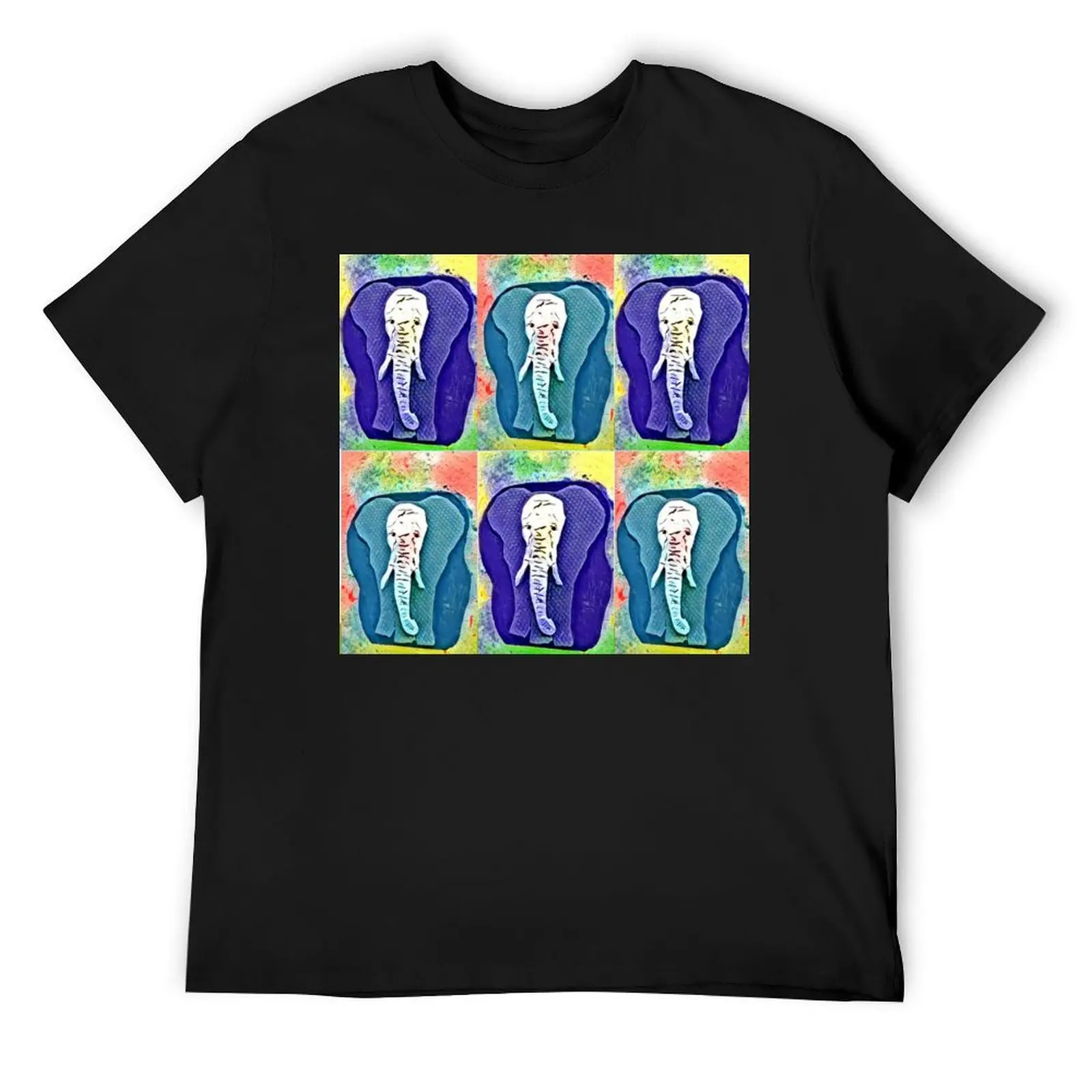 Elephants On Parade T-Shirt summer clothes graphics for a boy tees mens workout shirts