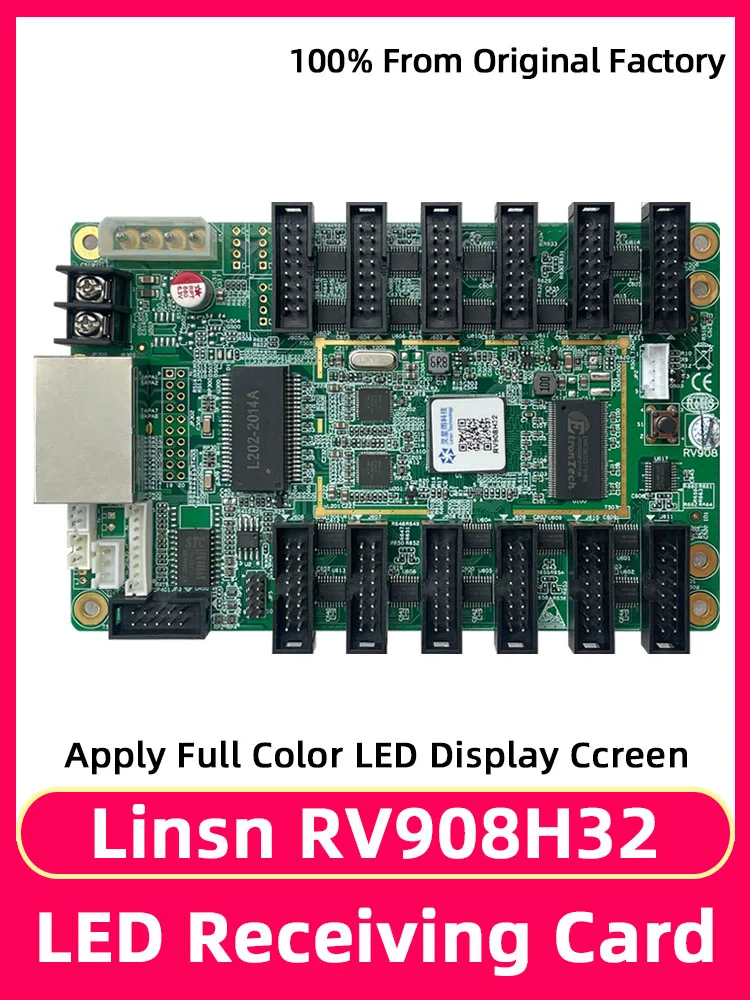 

LINSN RV908H32 Fullcolor LED Receiver Card for Rental LED Screen LED Display Control System