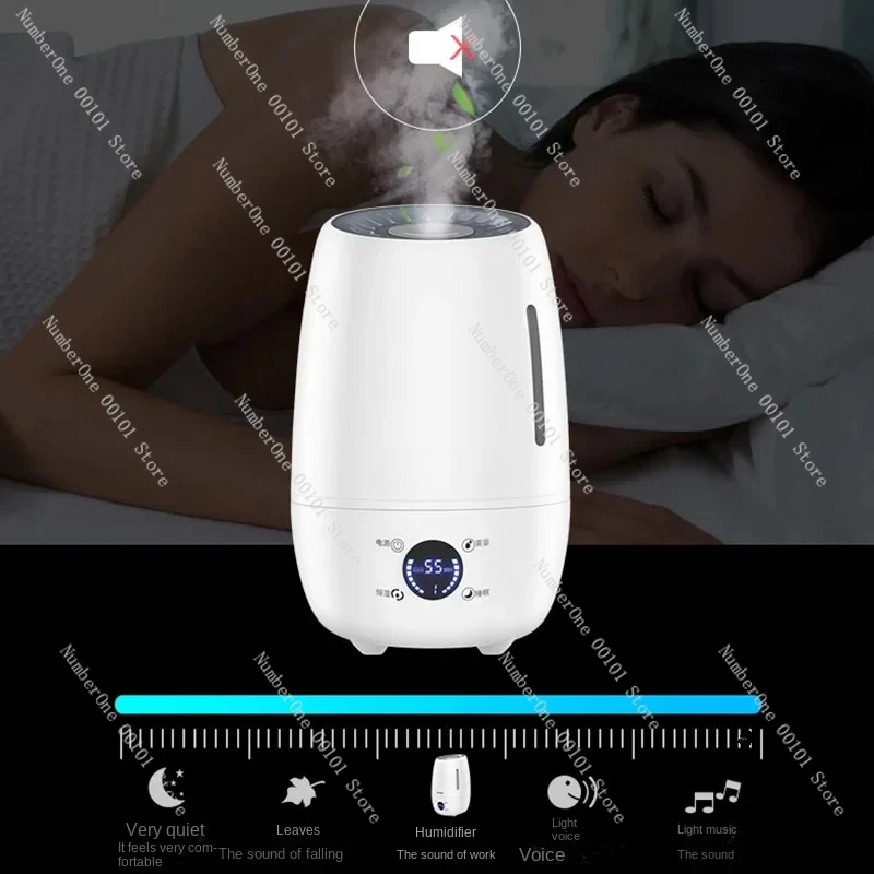 Chigo Humidifier Household Large-capacity Quiet Office Bedroom Air Purification Mini Pregnant Women Baby Mini.