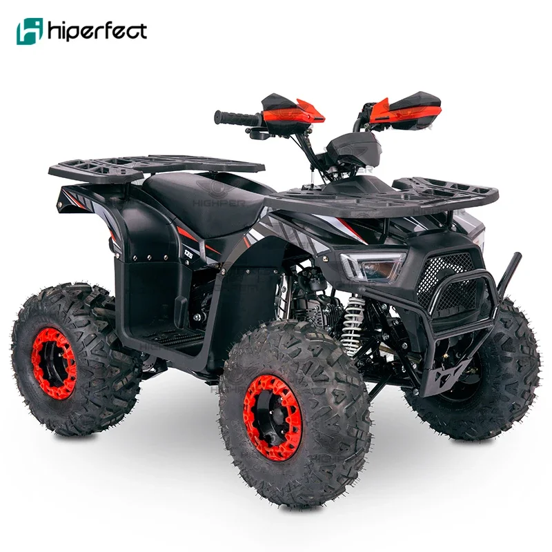 Highper New Big Gas Power Kids 110cc 125cc 4 Stroke Chain Drive Four Wheeler Quad Bike ATV with CE