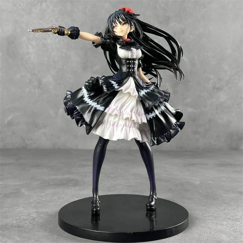 DATE A LIVE Tokisaki Kurumi Figure Kawaii Beautiful Girl Model Statue Figure Toy Decor Anime Cute Doll Gift