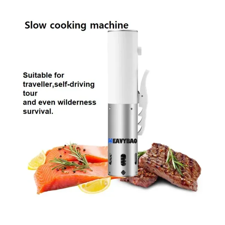 Heavybao Sous Vide Accurate Temperature Setting and Digital Timer Slow Cooker for Home and Restaurant