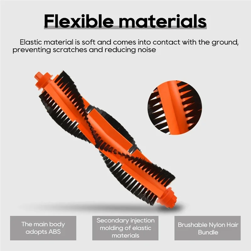 A21F-Mop وسادة مسح الأسطوانة فرشاة Hepa تصفية أكياس الغبار استبدال عدة ل Xiaomi X20 C101 روبوت المكانس
