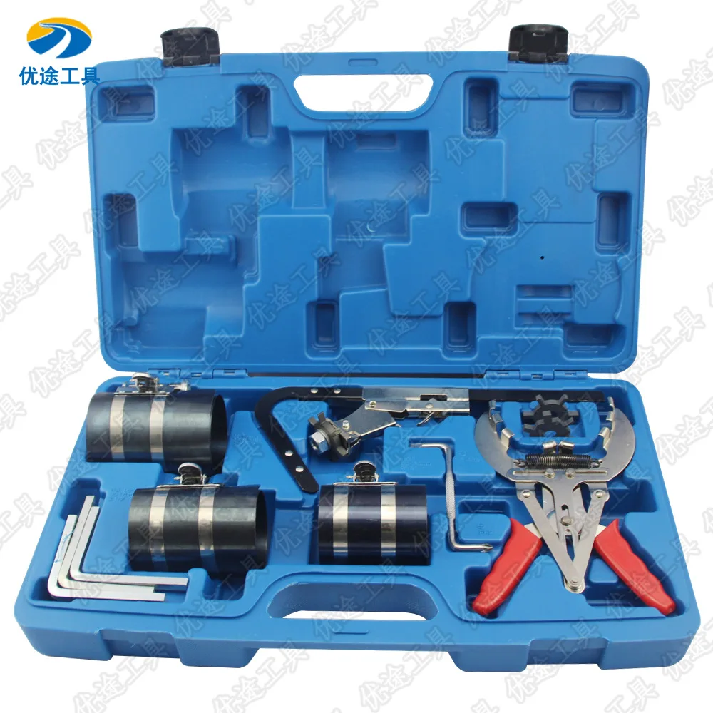 

Automobile Piston Ring Compressor Piston Ring Disassembly and Removal Tool Piston Ring Repair Set Auto Repair Tool