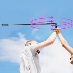 Invisible Bullet Time Selfie Stick for Insta360 X5 X4 X3 GoPro 13 12 11 10 9 DJI Action 5/4 SJCAM Camera Extended Bundle Handle