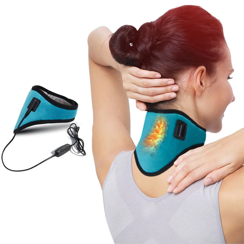 

Neck Belt Neck Braces Massager Heating Magnetic Therapy Neck Wrap Belt Brace Pain Relief Cervical Vertebra Protect Health Care