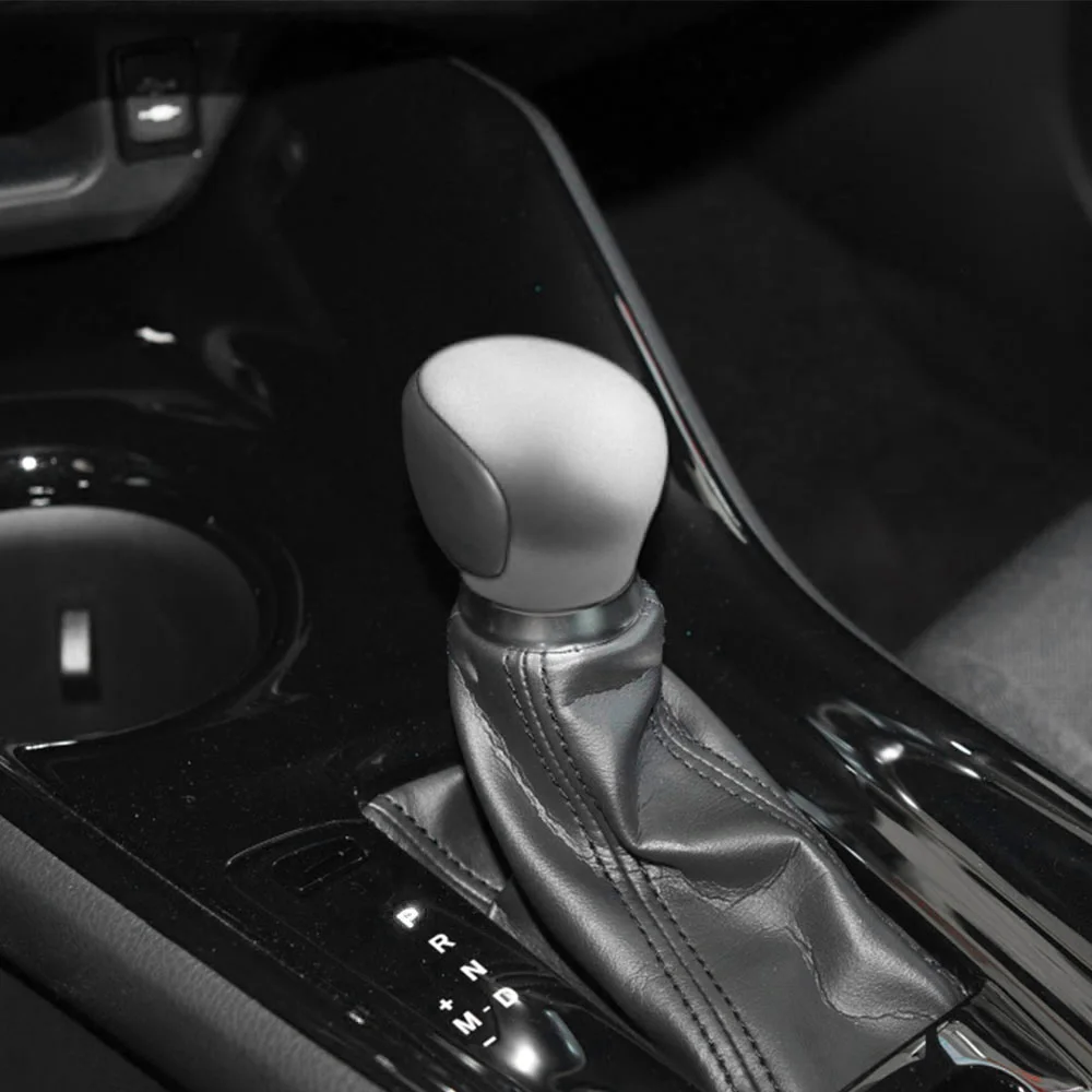 For Toyota CHR C-HR 2016-2019 2020 Carbon Fiber Shift Knobs Shift Lever Gear Shift Decorate Cover Trim
