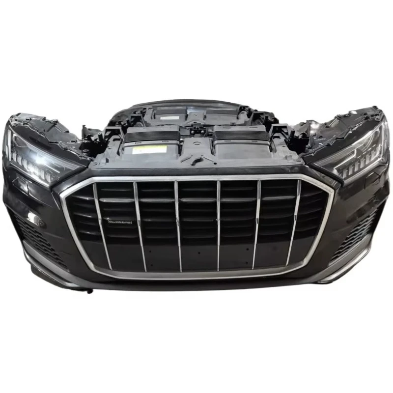 

STLF Q7 2020-2025 Front Bumper Kit with Headlight Electronic Fan Radiator Geshan Sports Nose Used Accessories for Cars