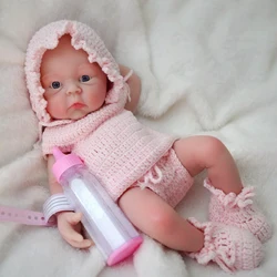 30Cm Micro Preemie Full Body Silicone Reborn Baby Doll Lifelike Reborn Doll Surprise Children Anti-Stress Bebe Reborn