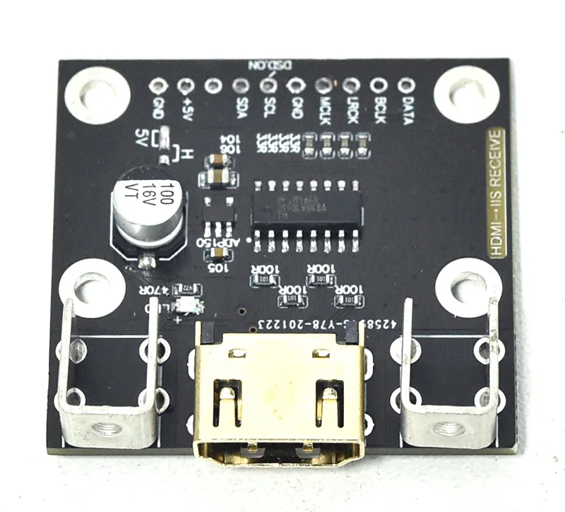ล่าสุด HDMI To I2S บอร์ด I2S HDMI Transmitter Board Differential I2S สัญญาณการแปลง DAC Decoder